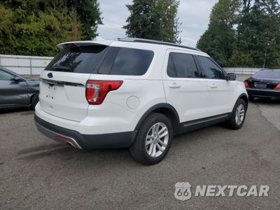 Trzecie zdjęcie samochodu z tyłu: 2017 FORD EXPLORER XLT VIN:1FM5K7D81HGA84398 - miniatura