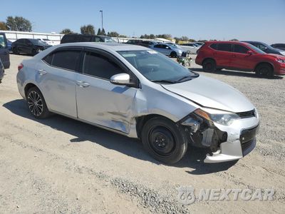 Czwarte zdjęcie samochodu z boku: 2015 TOYOTA COROLLA L VIN:5YFBURHE3FP261526 - miniatura