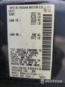 Zdjęcie 12 z 13 samochodu: 2016 NISSAN ALTIMA 2.5 VIN:1N4AL3AP2GC280978 - miniatura