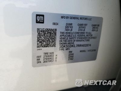 Zdjęcie 14 z 17 samochodu: 2024 GMC YUKON DENALI VIN:1GKS1DKL7RR402874 - miniatura
