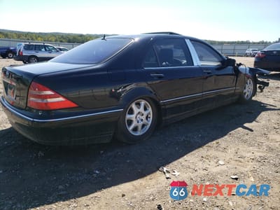 Trzecie zdjęcie samochodu z tyłu: 2002 MERCEDES-BENZ S 500 VIN:WDBNG75J22A238777 - miniatura
