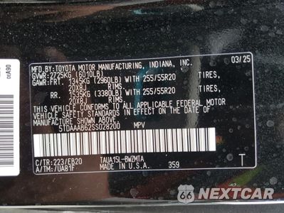 Zdjęcie 13 z 13 samochodu: 2025 LEXUS TX 350 BASE VIN:5TDAAAB62SS028200 - miniatura