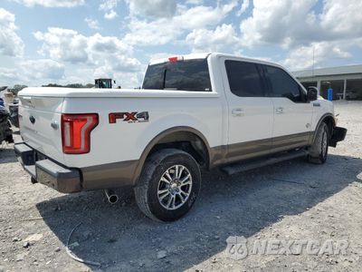 Trzecie zdjęcie samochodu z tyłu: 2017 FORD F150 SUPERCREW VIN:1FTEW1EF2HFB74071 - miniatura