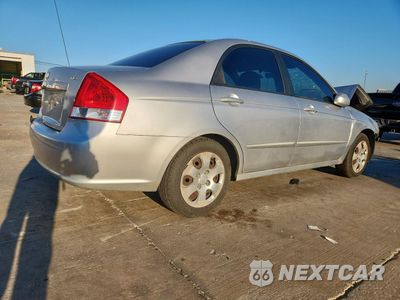 Trzecie zdjęcie samochodu z tyłu: 2009 KIA SPECTRA EX VIN:KNAFE222595666953 - miniatura