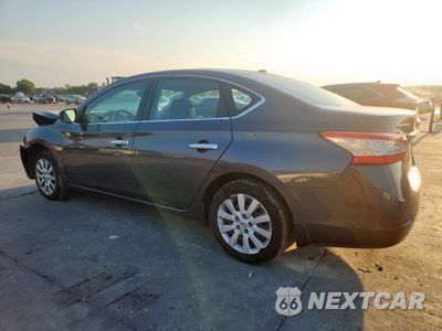 Drugie zdjęcie samochodu z przodu: 2015 NISSAN SENTRA S VIN:3N1AB7APXFY331205 - miniatura