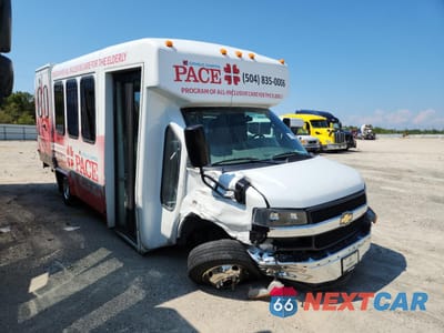 2019 CHEVROLET EXPRES3500 - TRANSIT VEHICLES 1HA3GSBG7KN006412 - główne zdjęcie licytacji z USA - miniatura