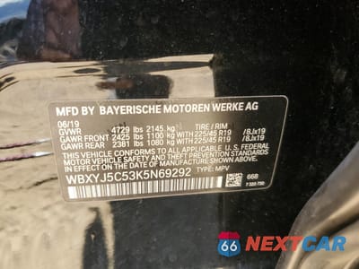 Zdjęcie 13 z 13 samochodu: 2019 BMW X2 XDRIVE28I VIN:WBXYJ5C53K5N69292 - miniatura