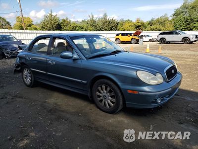 Czwarte zdjęcie samochodu z boku: 2005 HYUNDAI SONATA GLS VIN:KMHWF35H45A125654 - miniatura