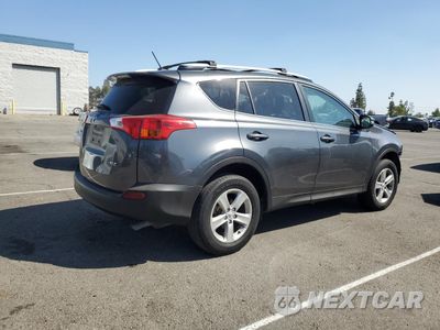 Trzecie zdjęcie samochodu z tyłu: 2014 TOYOTA RAV4 XLE VIN:JTMWFREV8ED027335 - miniatura
