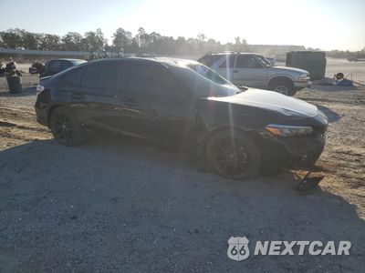 Czwarte zdjęcie samochodu z boku: 2024 HONDA CIVIC SPORT VIN:2HGFE2F59RH579378 - miniatura