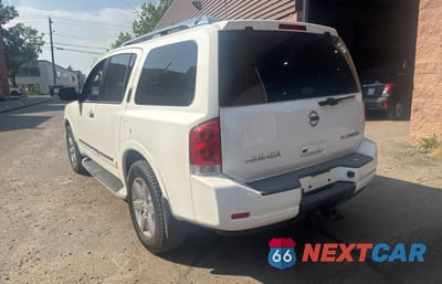 Trzecie zdjęcie samochodu z tyłu: 2010 NISSAN ARMADA PLATINUM VIN:5N1AA0NE8AN621993 - miniatura
