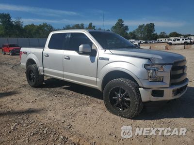 Czwarte zdjęcie samochodu z boku: 2017 FORD F150 SUPERCREW VIN:1FTEW1EF7HKE13850 - miniatura