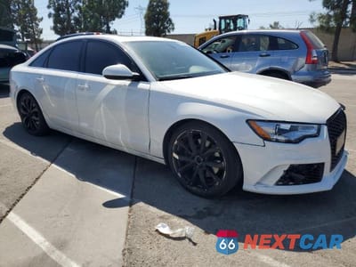 Czwarte zdjęcie samochodu z boku: 2014 AUDI A6 PREMIUM PLUS VIN:WAUGFAFC6EN080352 - miniatura