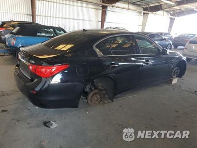 Trzecie zdjęcie samochodu z tyłu: 2016 INFINITI Q50 BASE VIN:JN1CV7AP6GM201314 - miniatura
