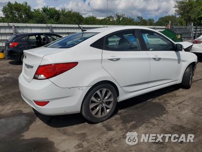 Trzecie zdjęcie samochodu z tyłu: 2017 HYUNDAI ACCENT SE VIN:KMHCT4AE9HU325302 - miniatura