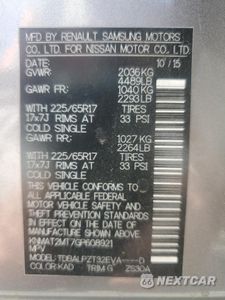 Zdjęcie 14 z 14 samochodu: 2016 NISSAN ROGUE S VIN:KNMAT2MT7GP608921 - miniatura