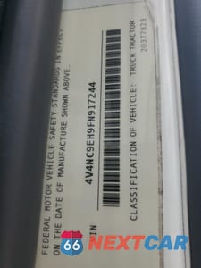 Zdjęcie 10 z 10 samochodu: 2015 VOLVO VN VNL - TRUCKS SEMI TRUCK VIN:4V4NC9EH9FN917244 - miniatura