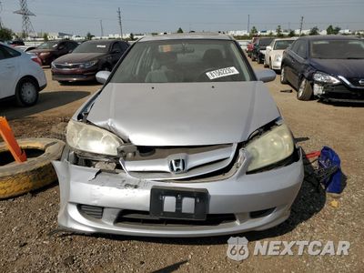 Piąte zdjęcie samochodu w środku: 2004 HONDA CIVIC EX VIN:2HGES26724H527380 - miniatura