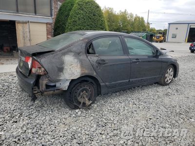 Trzecie zdjęcie samochodu z tyłu: 2011 HONDA CIVIC LX VIN:2HGFA1F57BH307164 - miniatura