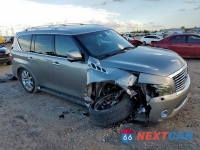 Czwarte zdjęcie samochodu z boku: 2011 INFINITI QX56 VIN:JN8AZ2NE6B9006673 - miniatura