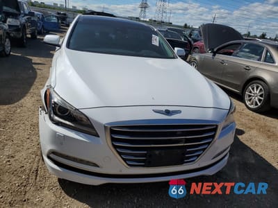 Piąte zdjęcie samochodu w środku: 2017 GENESIS G80 BASE VIN:KMHGN4JE2HU167655 - miniatura