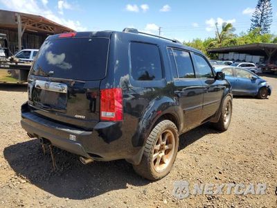 Trzecie zdjęcie samochodu z tyłu: 2011 HONDA PILOT EXLN VIN:5FNYF4H72BB101605 - miniatura