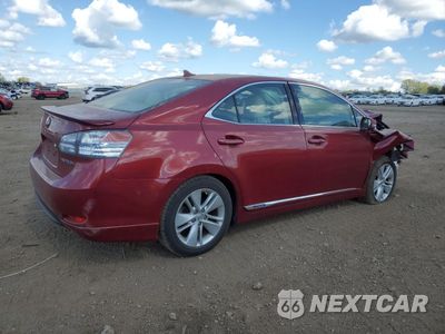Trzecie zdjęcie samochodu z tyłu: 2010 LEXUS HS 250H VIN:JTHBB1BA0A2020297 - miniatura