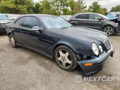 Czwarte zdjęcie samochodu z boku: 2000 MERCEDES-BENZ CLK 430 VIN:WDBLJ70G3YF154158 - miniatura