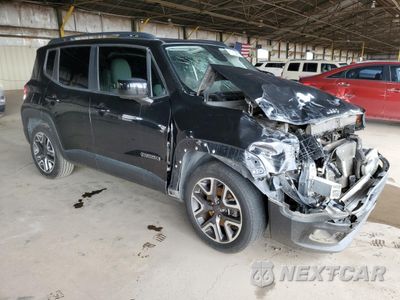 Czwarte zdjęcie samochodu z boku: 2018 JEEP RENEGADE LATITUDE VIN:ZACCJABB6JPJ27407 - miniatura