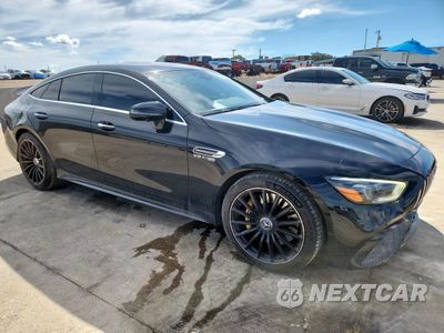 Czwarte zdjęcie samochodu z boku: 2019 MERCEDES-BENZ AMG GT 63 VIN:WDD7X8JB1KA001590 - miniatura