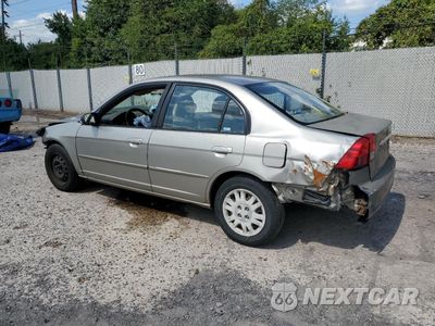 Drugie zdjęcie samochodu z przodu: 2005 HONDA CIVIC LX VIN:2HGES16525H578372 - miniatura