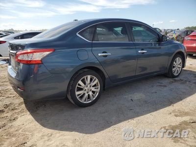Trzecie zdjęcie samochodu z tyłu: 2014 NISSAN SENTRA S VIN:3N1AB7AP9EY208459 - miniatura