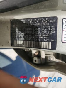 Zdjęcie 12 z 13 samochodu: 2007 HYUNDAI TUCSON GLS VIN:KM8JM12B97U559896 - miniatura