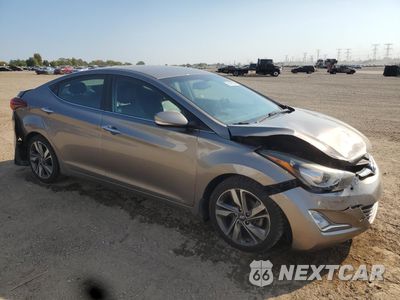 Czwarte zdjęcie samochodu z boku: 2015 HYUNDAI ELANTRA SE VIN:5NPDH4AEXFH613217 - miniatura