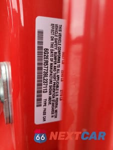 Zdjęcie 12 z 14 samochodu: 2009 PONTIAC G8 VIN:6G2ER57739L237113 - miniatura