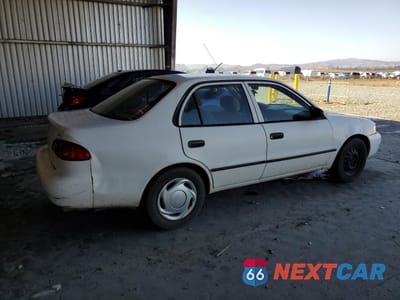 Trzecie zdjęcie samochodu z tyłu: 1999 TOYOTA COROLLA VE VIN:1NXBR12E0YZ326328 - miniatura