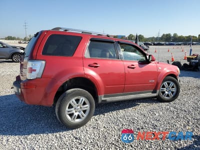 Trzecie zdjęcie samochodu z tyłu: 2008 MERCURY MARINER PREMIER VIN:4M2CU97128KJ45782 - miniatura