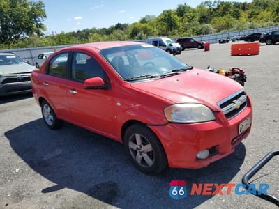 Czwarte zdjęcie samochodu z boku: 2008 CHEVROLET AVEO LT VIN:KL1TG56658B283889 - miniatura
