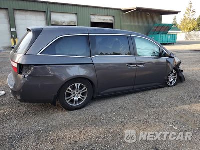 Trzecie zdjęcie samochodu z tyłu: 2013 HONDA ODYSSEY EX VIN:5FNRL5H41DB019327 - miniatura