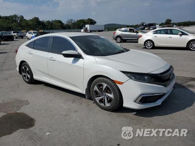 Czwarte zdjęcie samochodu z boku: 2020 HONDA CIVIC LX VIN:19XFC2F68LE021828 - miniatura