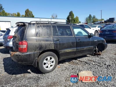 Trzecie zdjęcie samochodu z tyłu: 2001 TOYOTA HIGHLANDER VIN:JTEHF21A210013737 - miniatura