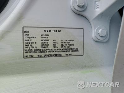 Zdjęcie 13 z 13 samochodu: 2026 TESLA MODEL Y VIN:7SAYGDEE6TA463504 - miniatura