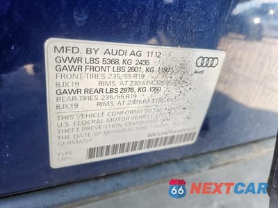 Zdjęcie 14 z 14 samochodu: 2013 AUDI Q5 PREMIUM PLUS VIN:WA1LFAFP0DA043270 - miniatura