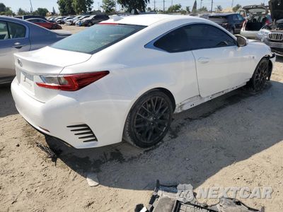 Trzecie zdjęcie samochodu z tyłu: 2017 LEXUS RC 200T VIN:JTHHA5BC3H5006652 - miniatura