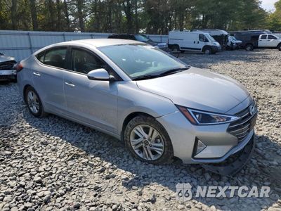 Czwarte zdjęcie samochodu z boku: 2020 HYUNDAI ELANTRA SEL VIN:KMHD84LF5LU955032 - miniatura