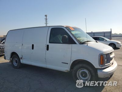 Czwarte zdjęcie samochodu z boku: 2000 CHEVROLET EXPRESS G1500 VIN:1GCEG15W9Y1211935 - miniatura