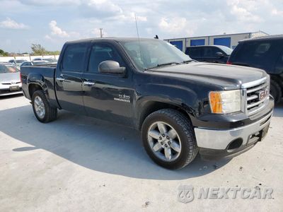 Czwarte zdjęcie samochodu z boku: 2012 GMC SIERRA C1500 SLE VIN:3GTP1VE01CG215484 - miniatura