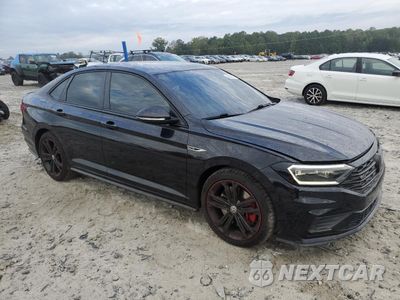 Czwarte zdjęcie samochodu z boku: 2019 VOLKSWAGEN JETTA GLI VIN:3VW6T7BU0KM206975 - miniatura