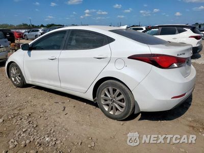 Drugie zdjęcie samochodu z przodu: 2016 HYUNDAI ELANTRA SE VIN:5NPDH4AE3GH758620 - miniatura