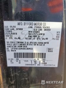 Zdjęcie 12 z 12 samochodu: 2004 FORD F150 VIN:1FTPX14594KC80923 - miniatura